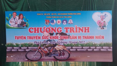 CHƯƠNG TRÌNH TUYÊN TRUYỀN SỨC KHỎE SINH SẢN VỊ THÀNH NIÊN